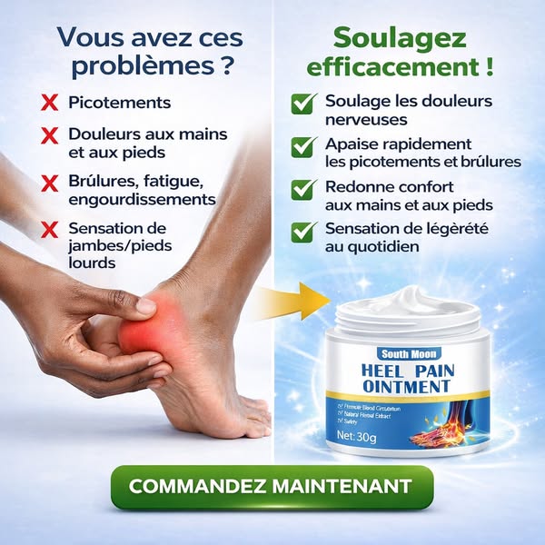 Crème Apaisante Neuropathique | Soulage les douleurs nerveuses et les engourdissements en 5 minutes!